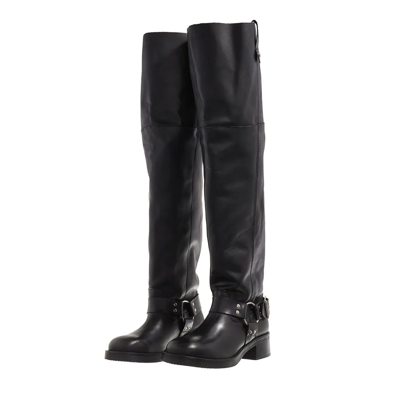 Steve Madden Overknee-Boots Bosal Black Leather