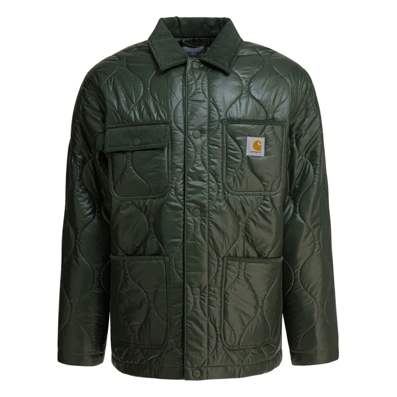 Carhartt Wip Daunenjacke "Oscar Chore" Quilted Jacket Green