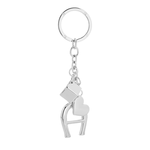 AIGNER Fashion Keychain Charms Silver Sleutelhanger