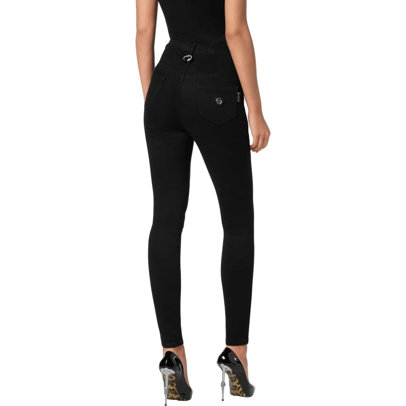 Philipp Plein Skinny-Leg-Jeans Jeggings schwarz(Image 2)