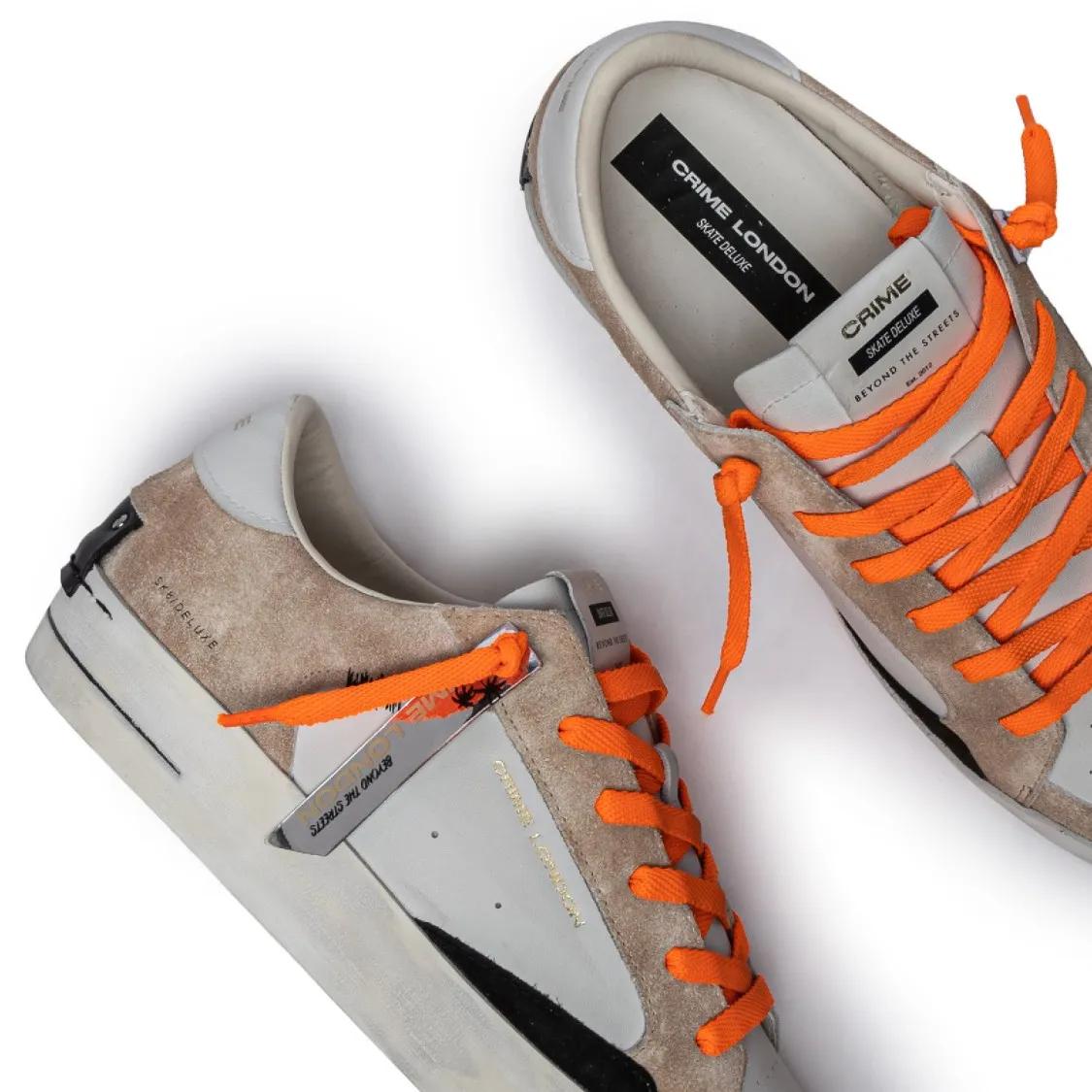 Thumbnail - CRIME LONDON Low-Top Sneaker - Sk8 Deluxe Sneakers In Soft Leather - Gr. 41 (EU) - in Bunt - für Damen
