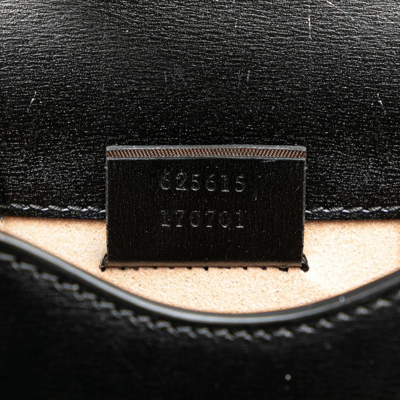 Thumbnail - Gucci Hobo Bags - 2016-2024 Mini Leather Horsebit 1955 Crossbody - Gr. unisize - in Schwarz - für Damen