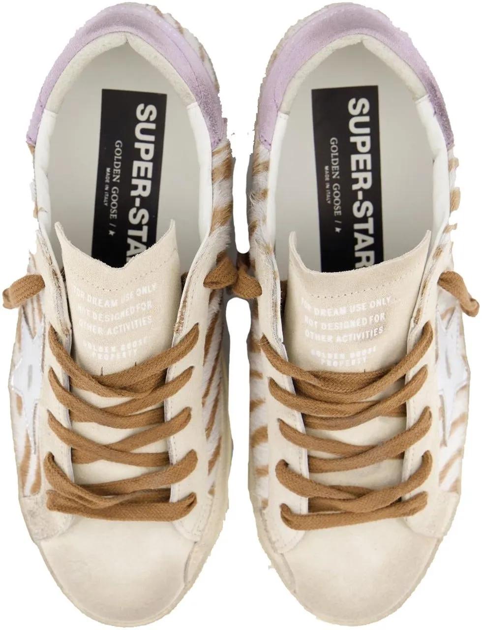 Thumbnail - Golden Goose Low-Top Sneaker - Super Star Sneakers In Suede - Gr. 37 (EU) - in Beige - für Damen