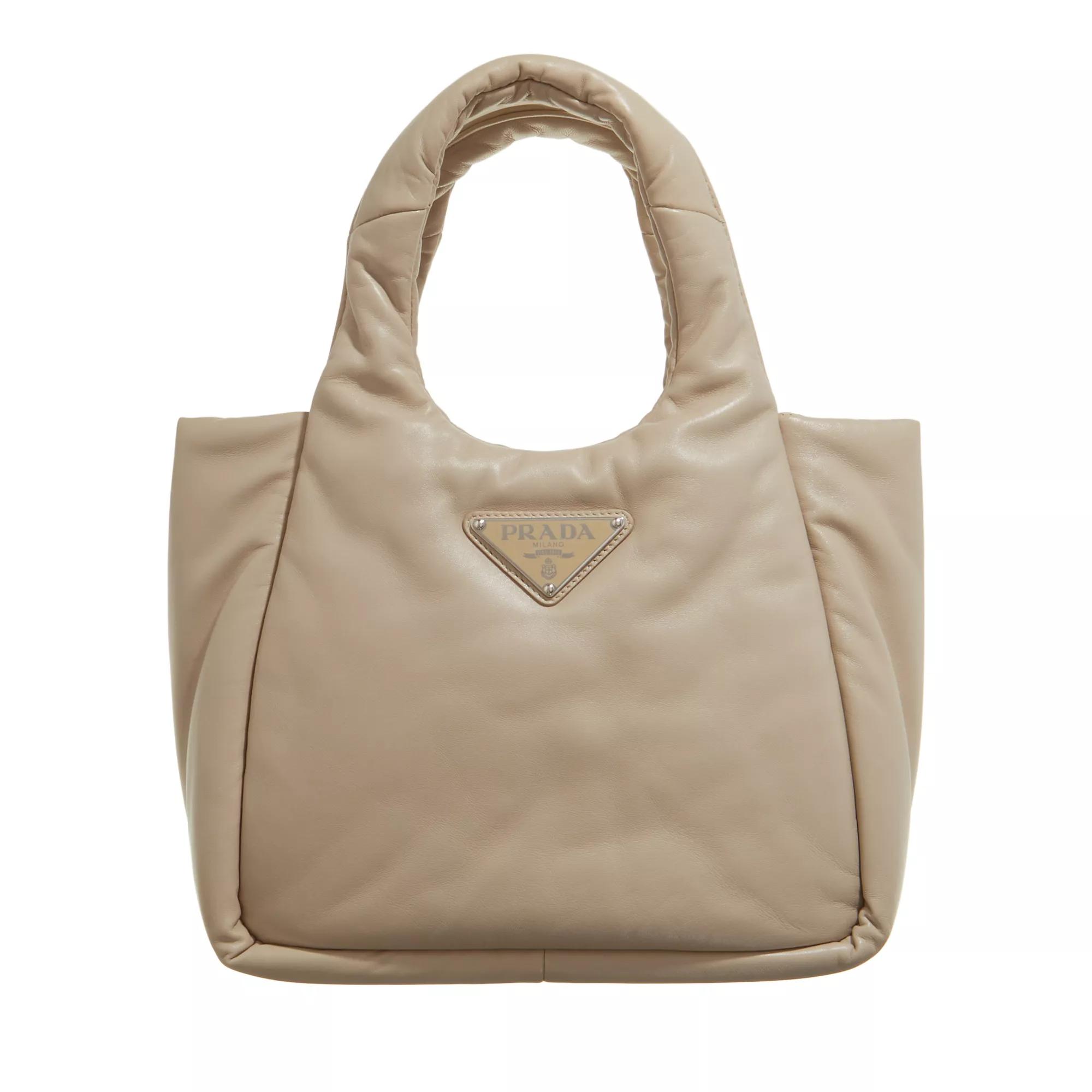 Prada Tote - Small Tote Bag Padded - Gr. unisize - in Beige - für Damen