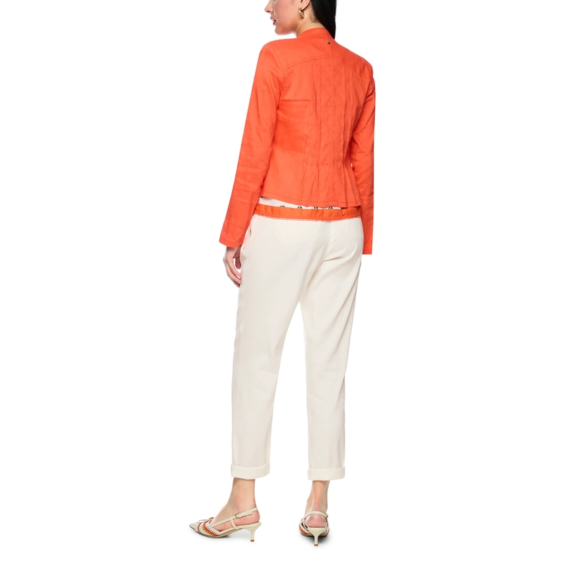 Marc Cain Pantalon en tissu Hose RHODOS bright ecru(Image 3)