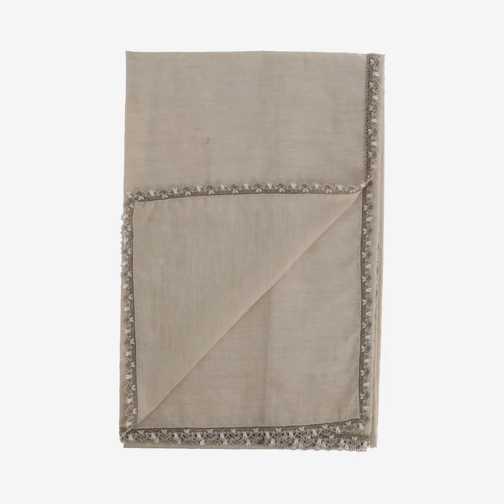 Faliero Sarti Écharpe légère Cotton Blend Scarf Neutrals (Image 3)