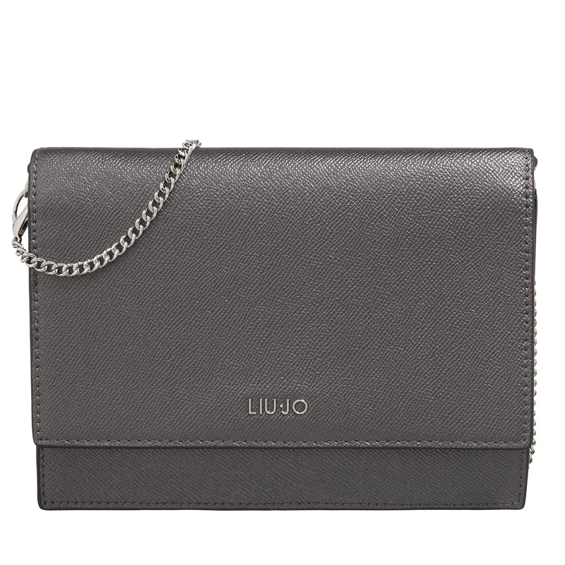 LIU JO Pochette Ecs Xs Crossbody     Antracite Met.