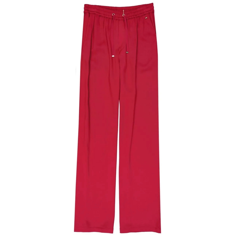 Herno T-Shirt Herno Wide Pants rot
