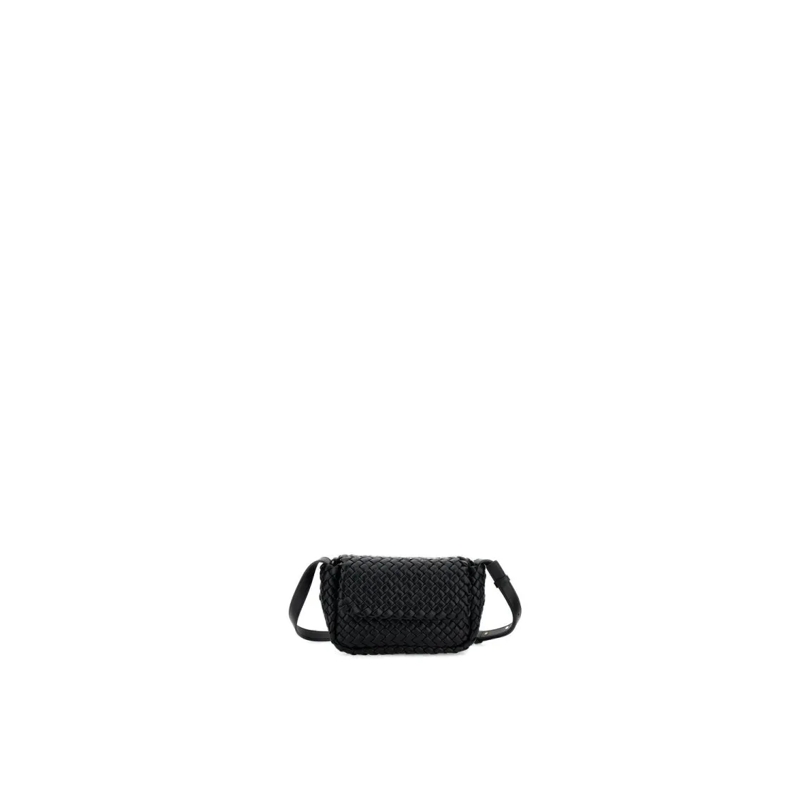 Bottega Veneta Schultertasche Intreccio Padded Bag Black