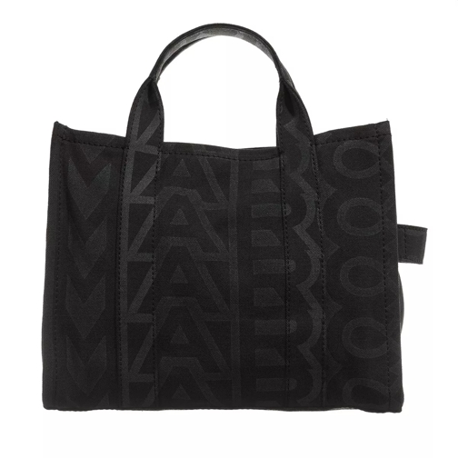 Marc Jacobs The Outlet Monogram Medium Tote Bag Black Rymlig shoppingväska
