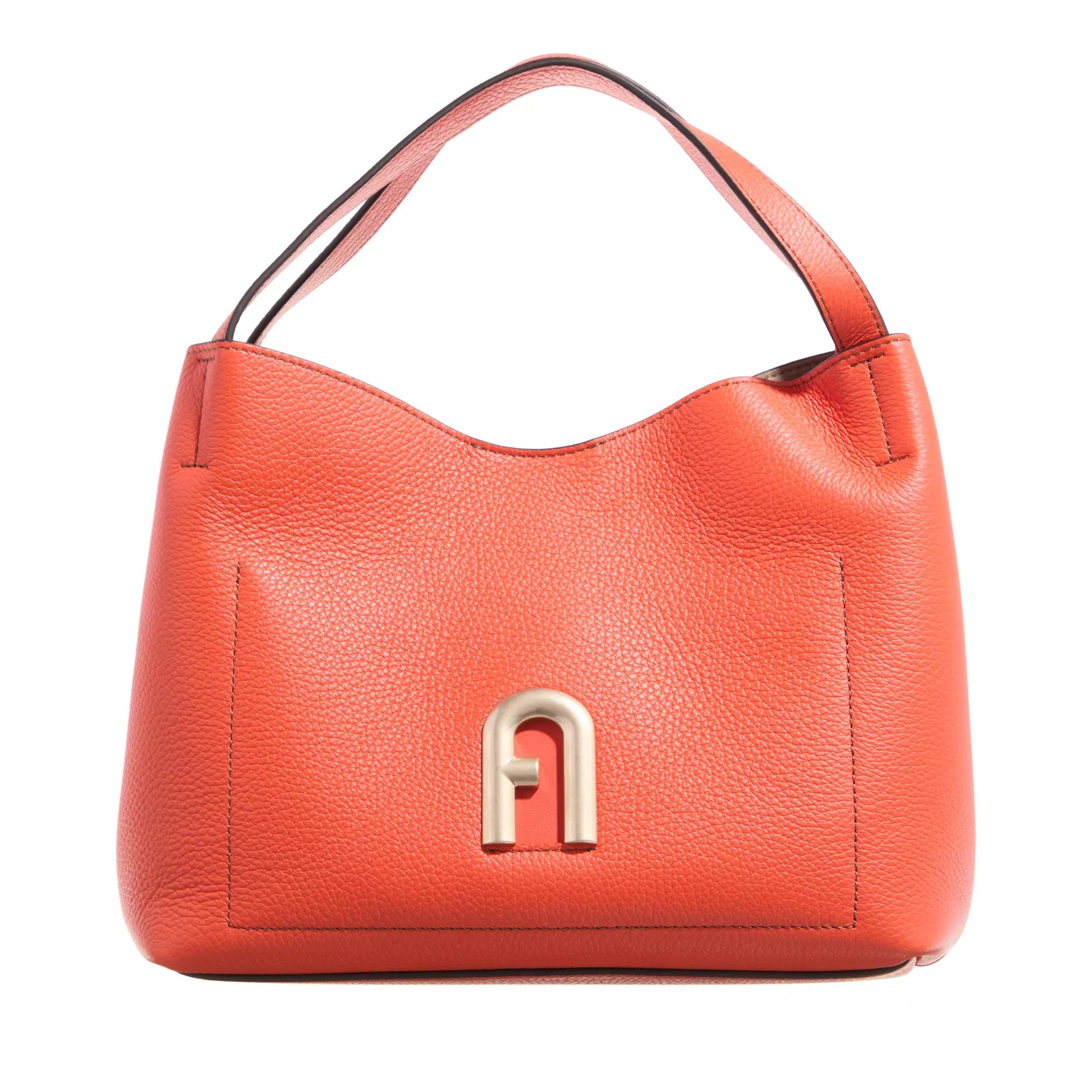 Furla Hobo Bag - Furla Primula S Hobo - Gr. unisize - in Orange - für Damen