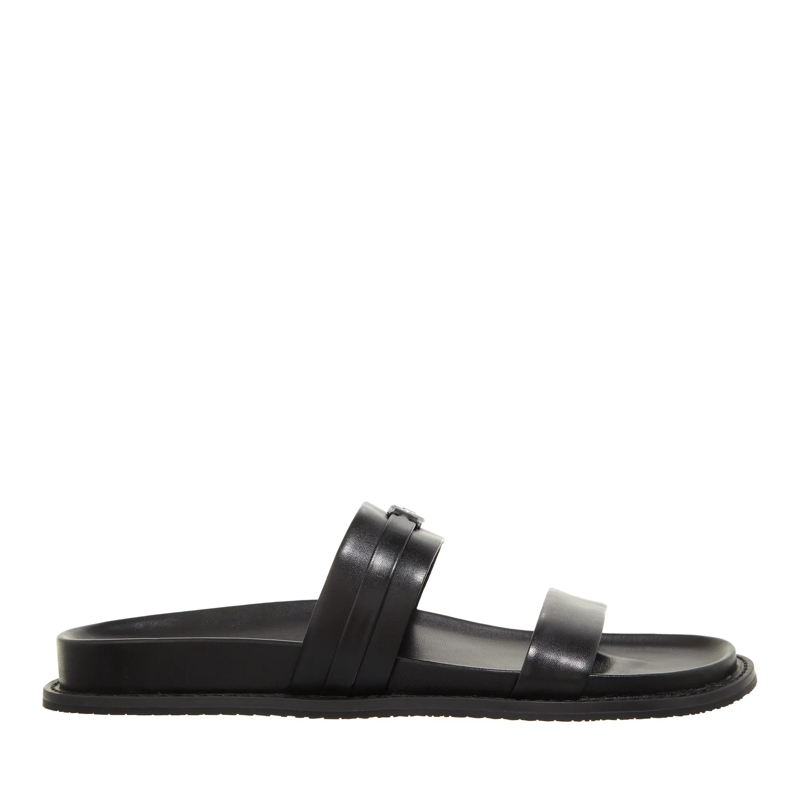 MICHAEL Michael Kors Slides Mandy Flat Sandal Black