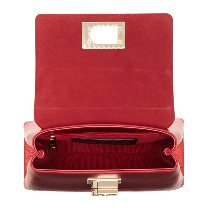 Furla Satchel Furla 1927 Mini Top Handle Rosso Veneziano(Image 5)