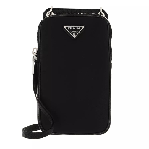 Prada Smartphone Case Re-Nylon Black Phone Bag