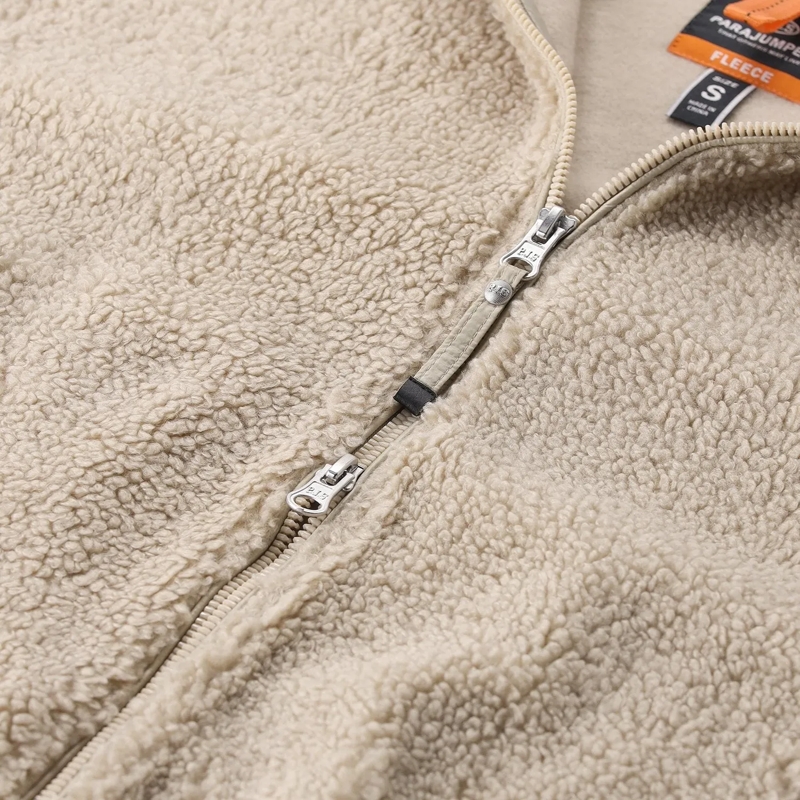 Parajumpers Cardigan Jacke in Teddy-Optik beige(Image 3)