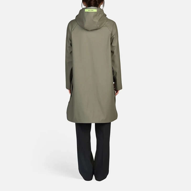 No1 Como Wintermantel Regenmantel MAREMMA khaki(Image 3)