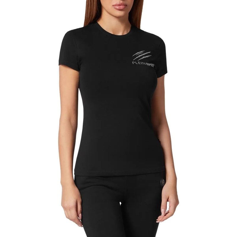 Plein Sport T-Shirt T-Shirt Sexy Pure Basic schwarz(Image 7)