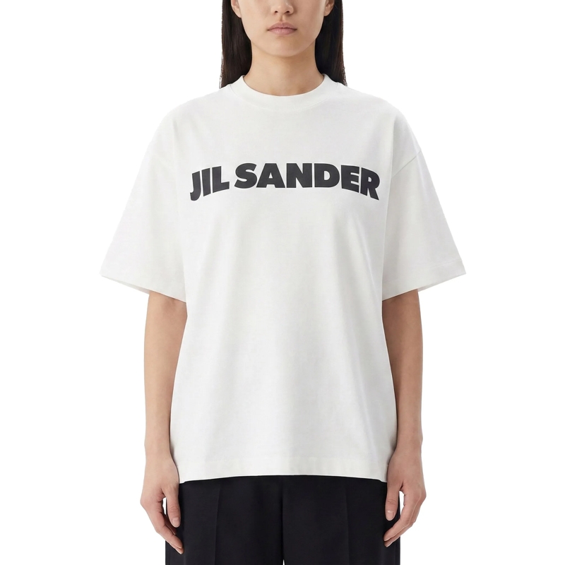 Jil Sander T-shirt White Cotton Crew Neck T-Shirt White(Image 3)
