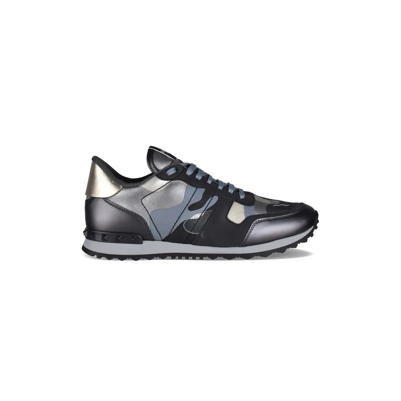 Valentino Garavani Low-Top-Sneaker Rockrunner Sneakers Grey