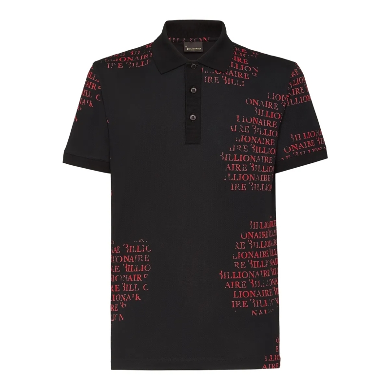 BILLIONAIRE Top Poloshirt rot