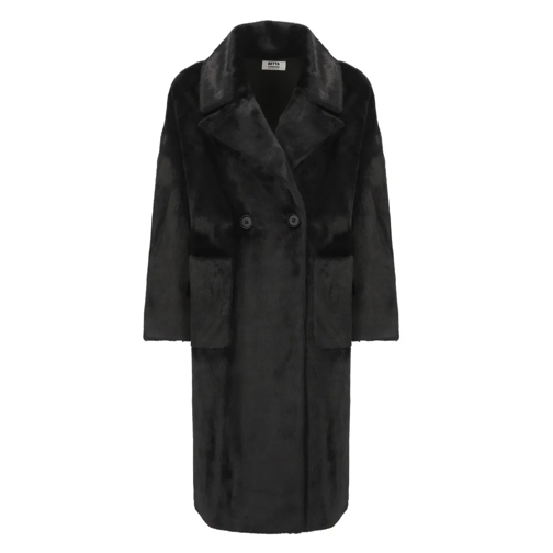 Betta Corradi  Faux Fur Coat Black