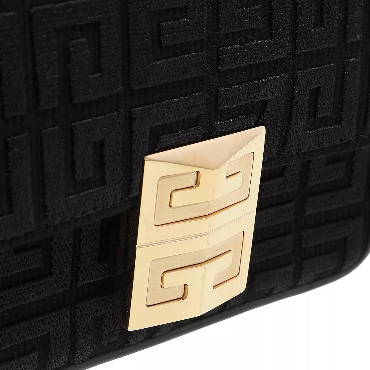 Thumbnail - Givenchy Crossbody Bags - Small 4G Bag In 4G Embroidered Canvas - Gr. unisize - in Schwarz - für Damen