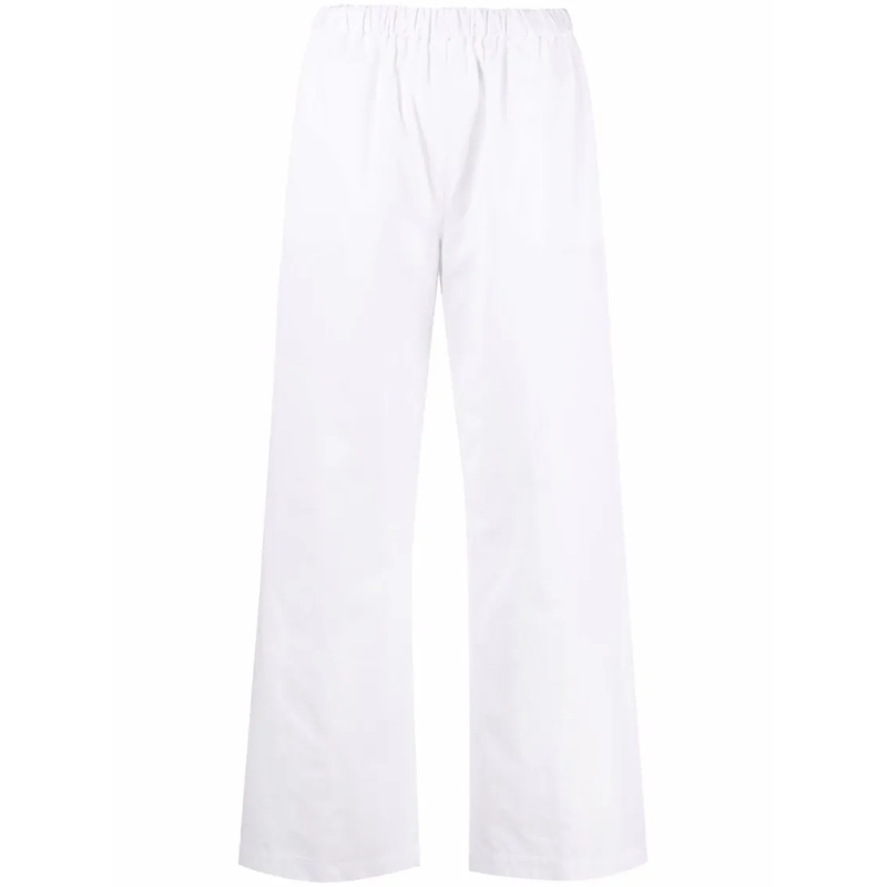 Aspesi  Classic Tailored Trousers With Subtle Detailing White