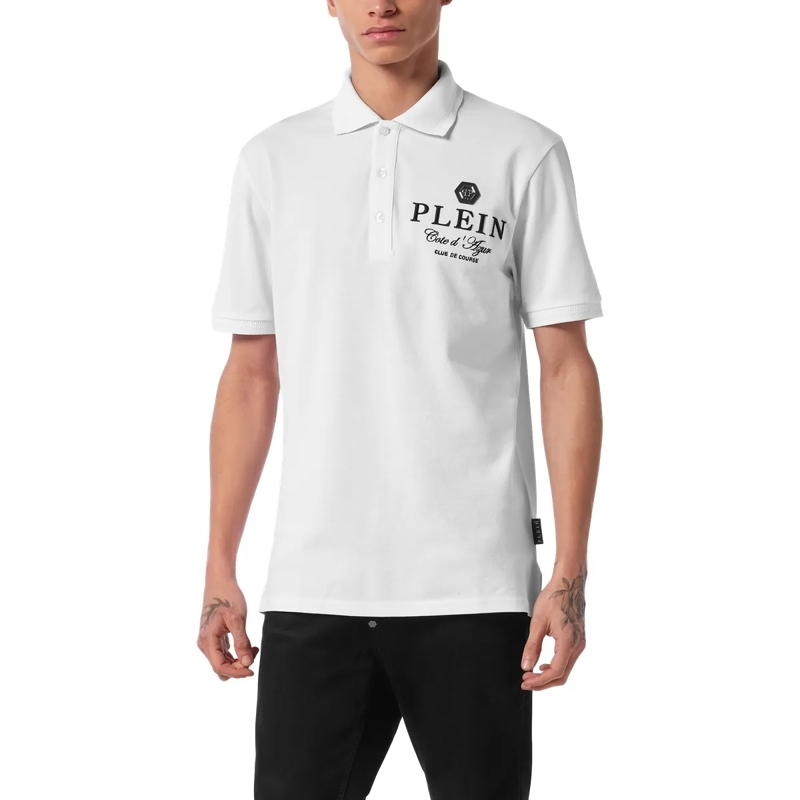 Philipp Plein Top Polohemd weiss(Image 3)