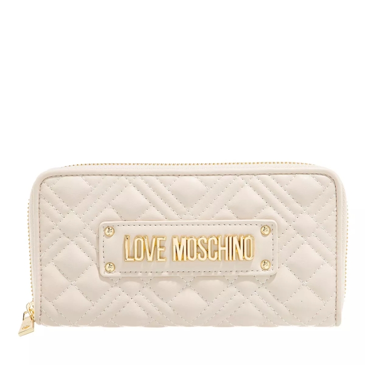 Love Moschino Portafogli Donna JC5614PP1GLI0110 Poliuretano Beige Avorio  74,4€