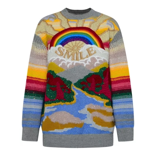 Stella McCartney Multicolor Wool Blend King Sweater Multicolor 