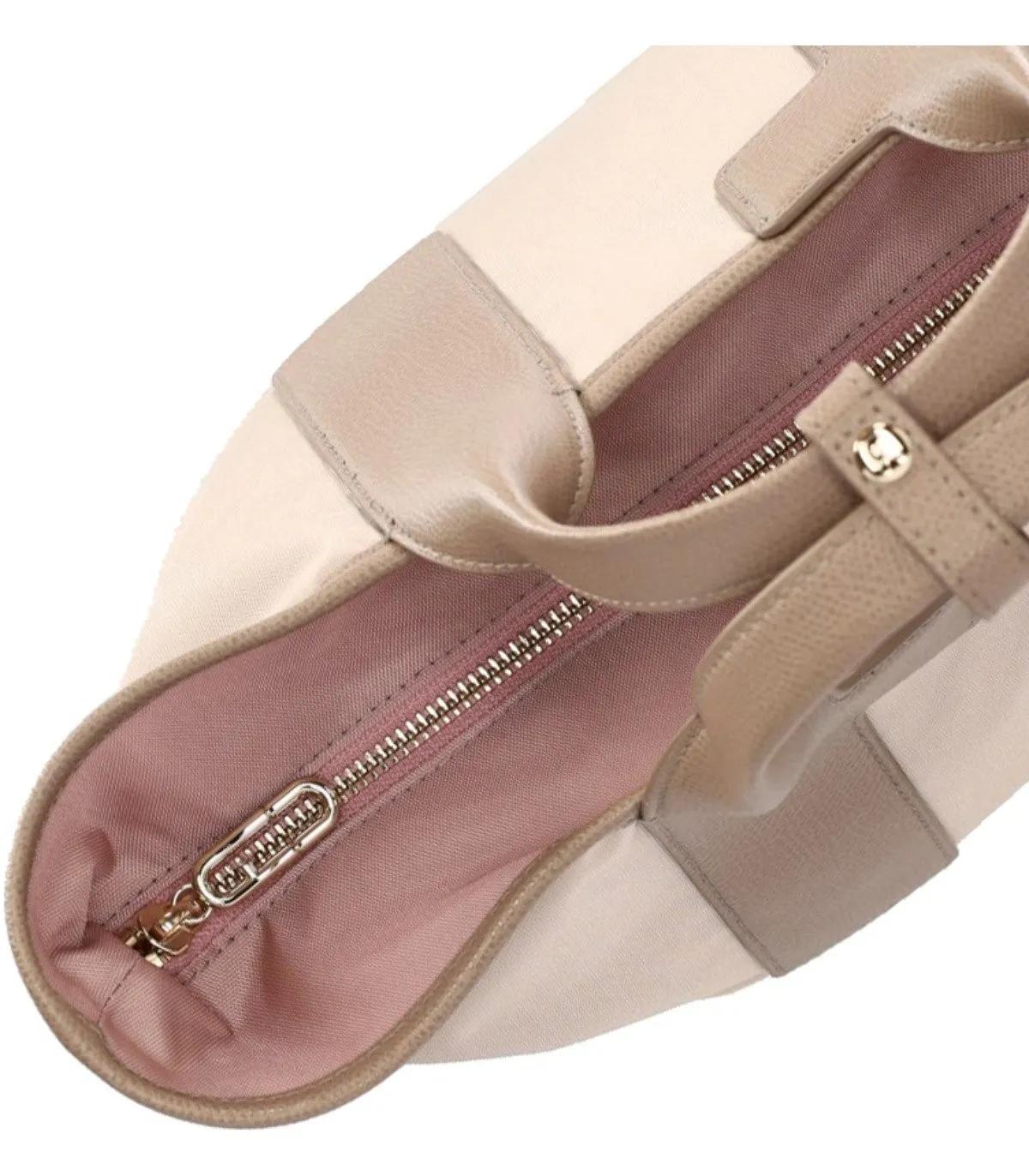 Furla Totes & shoppers PIUMA M BALLERINA HANDTASCHE in poeder roze