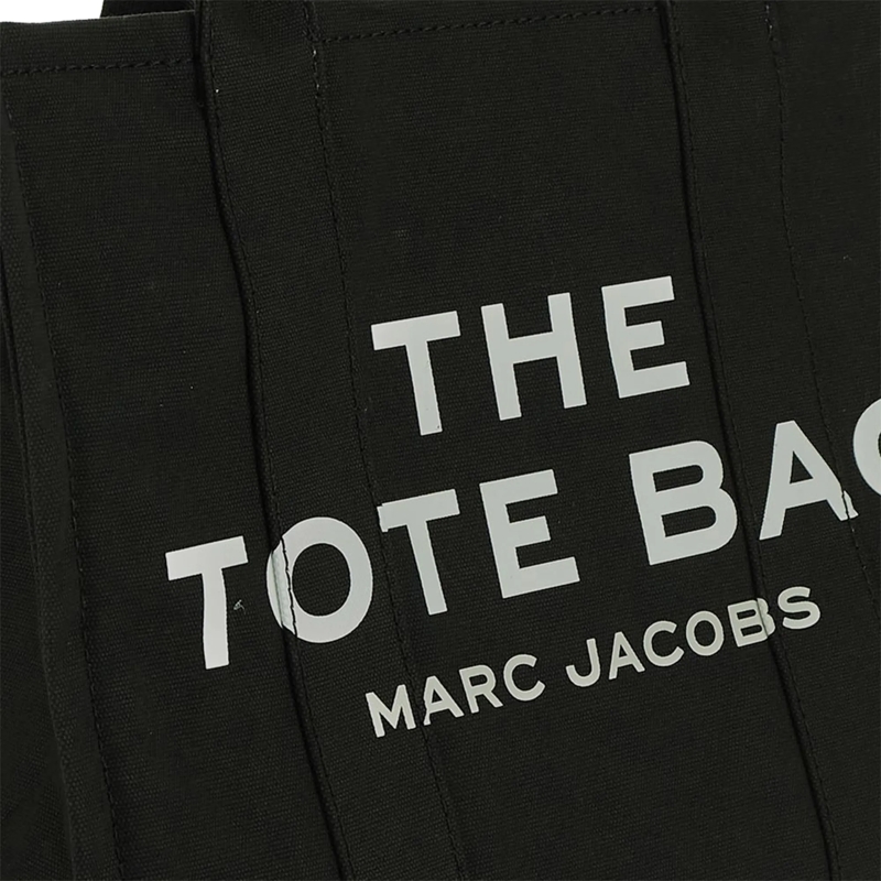 Marc Jacobs Tote Large Tote' Black Tote Bag With Contrasting Logo P Black(Image 8)