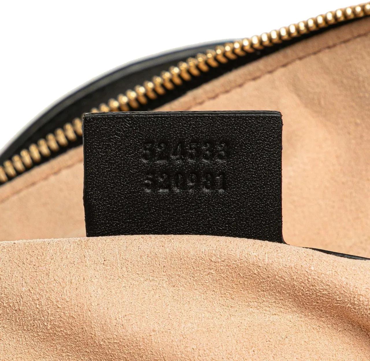 Thumbnail - Gucci Hobo Bags - Medium Suede Ophidia Web Dome Satchel - Gr. unisize - in Schwarz - für Damen