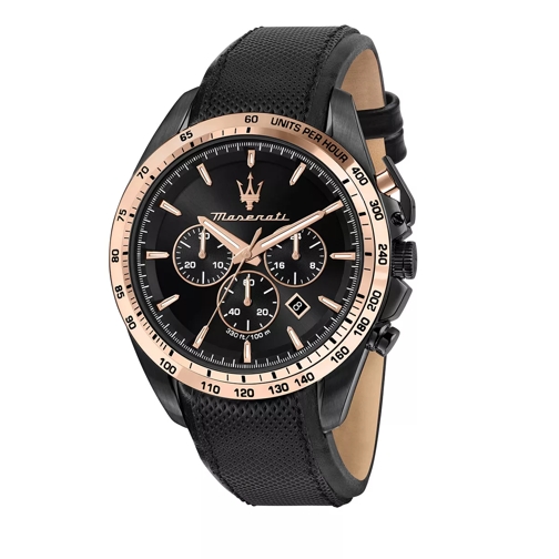 Maserati Watch Traguardo 45mm Chr Black Chronograph