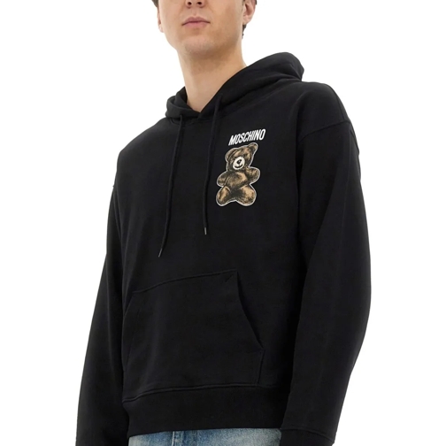 Moschino  "Teddy Bear" Hoodie Black (Image 4)