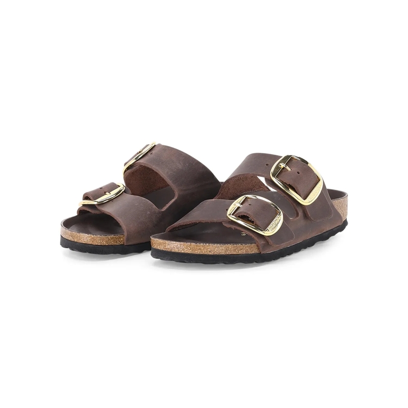 Birkenstock Chaussures à lacets Sandalen Arizona Big Buckle braun