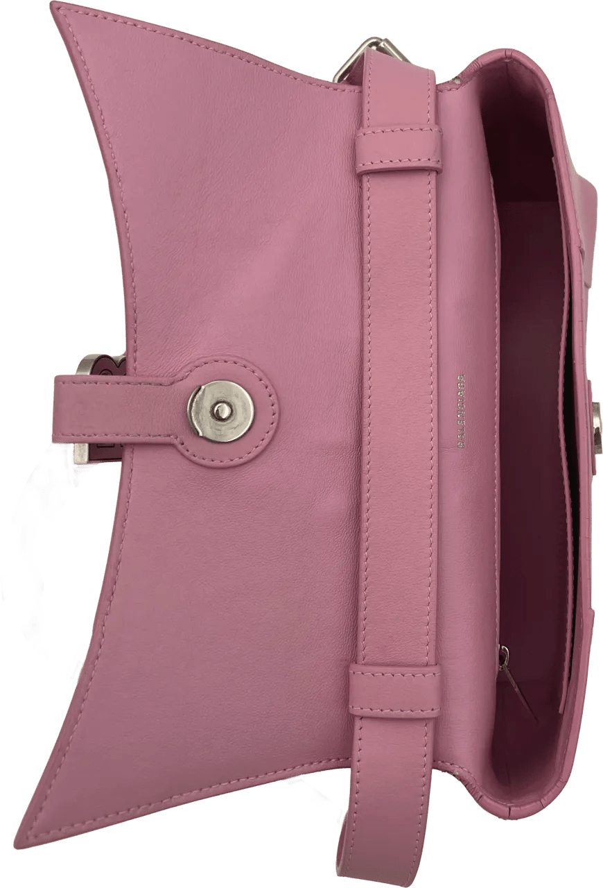 Thumbnail - Balenciaga Crossbody Bags - Balenciaga Downtown - Pink - Gr. unisize - in Gold - für Damen