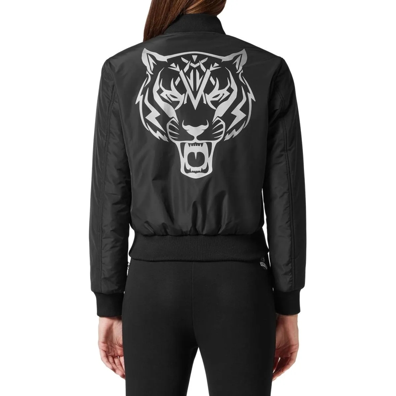 Plein Sport Bomberjacke Bomberjacke Tiger schwarz(Image 2)