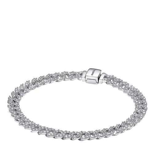 Pandora Sterling silver pavé bracelet withcubic zirconia Clear Armband