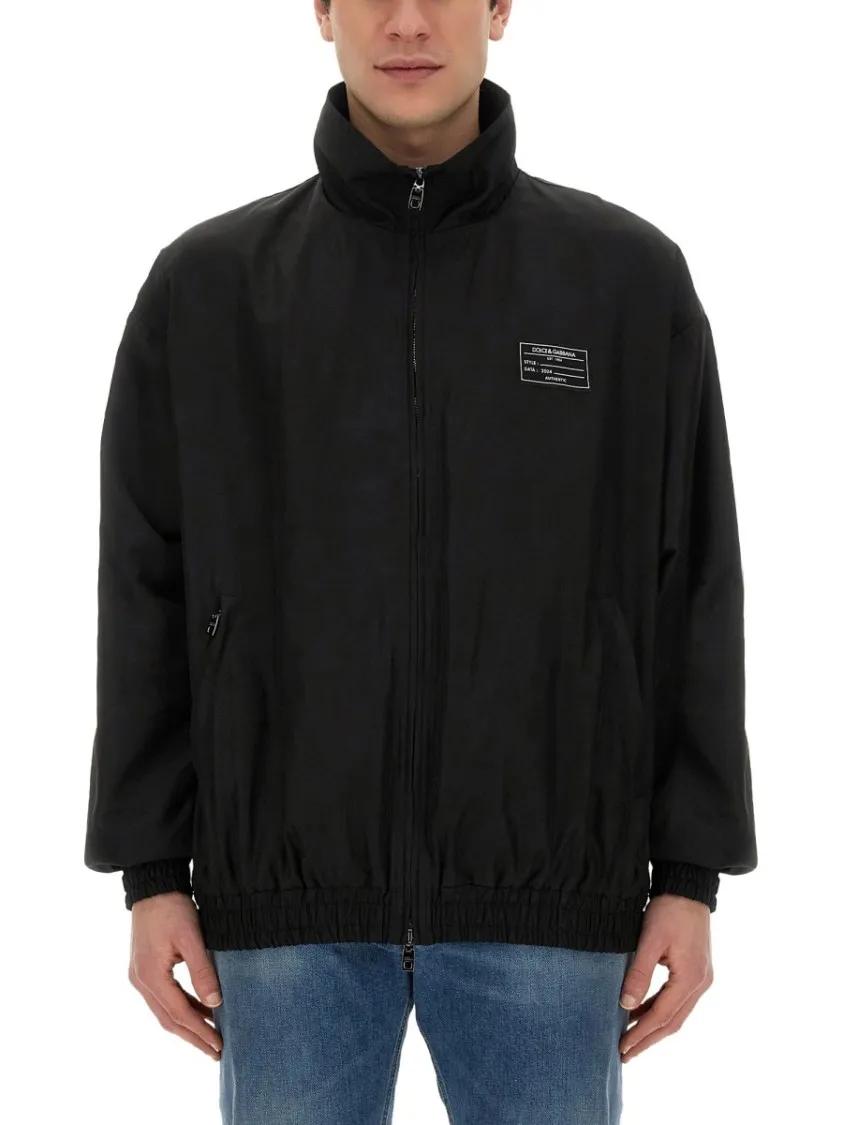 Thumbnail - Dolce&Gabbana - Hooded Jacket - Größe 48 - schwarz