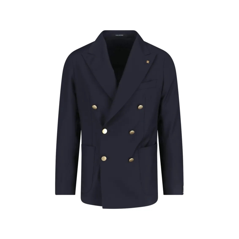 Tagliatore Blazer Double-Breasted Blazer – Blue Blue