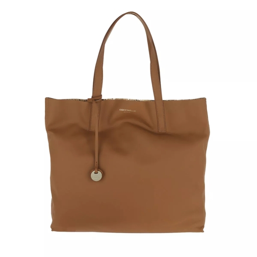Coccinelle Grace Shoulder Bag Cuir/Platino Borsa da shopping