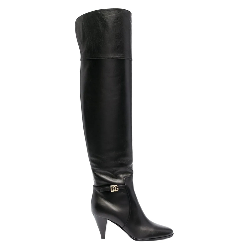 Dolce&Gabbana Bottes Boots Black schwarz