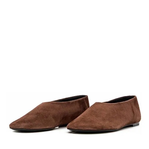 Proenza Schouler Glove Flat Slippers Brown Loafer