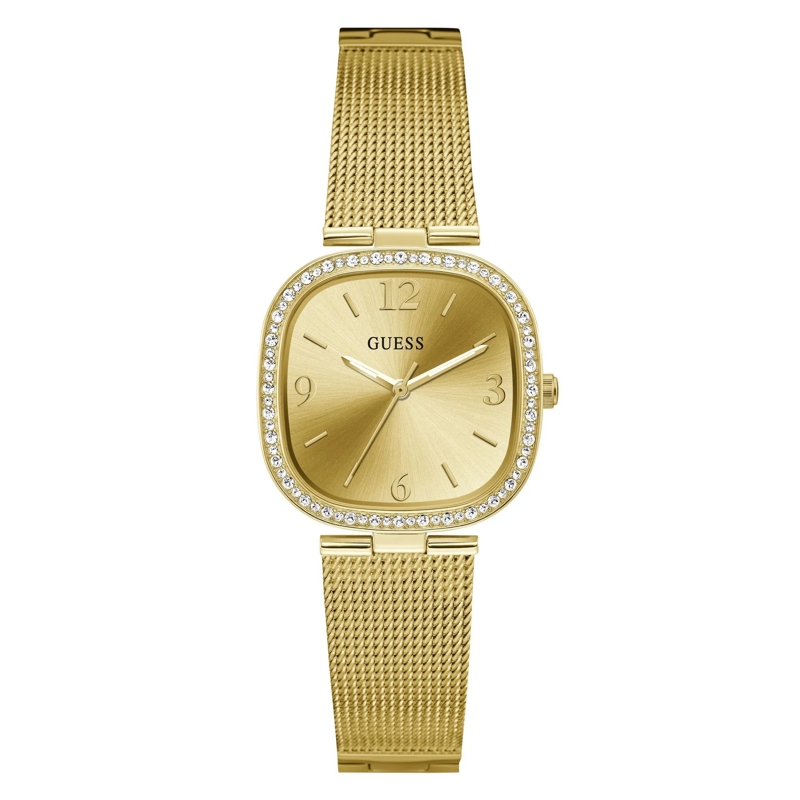 Guess Quarzuhr Analoguhr Tapestry gold