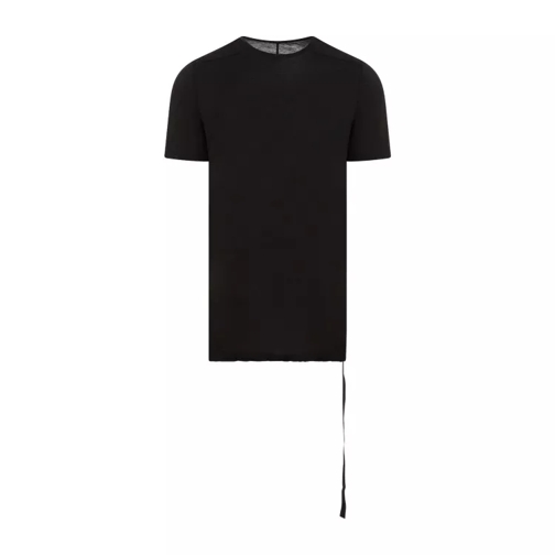 Rick Owens Black Cotton Level T-Shirt Black 