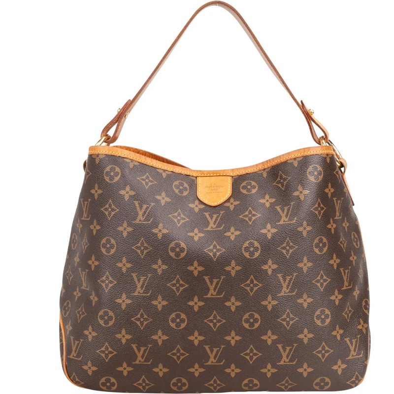 Louis Vuitton Tote Louis Vuitton Canvas Monogram Delightful PM Handba braun