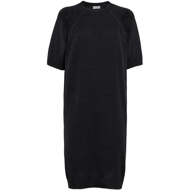 Brunello Cucinelli Minikleid Dresses Grey grau