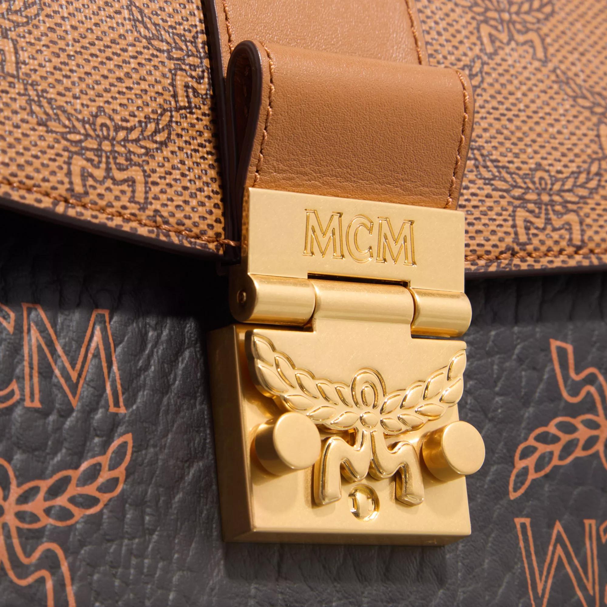 MCM Crossbody bags Tracy Vi Lts Mix Crossbody Mni Bk in bruin