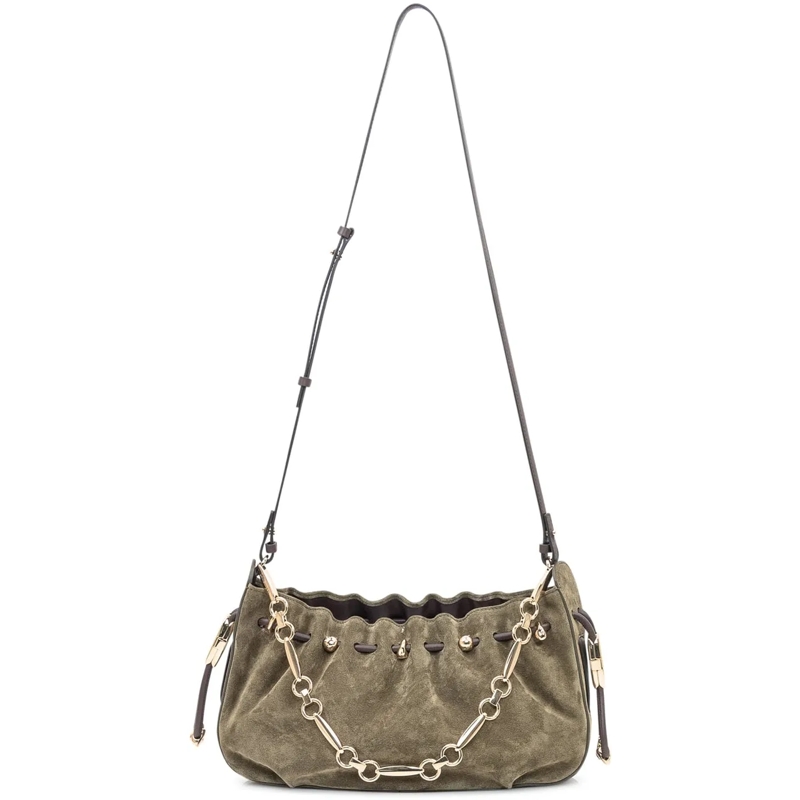 Zimmermann Clutch Borsa Halcyon Clutch in Suede Zimmermann grün(Image 2)